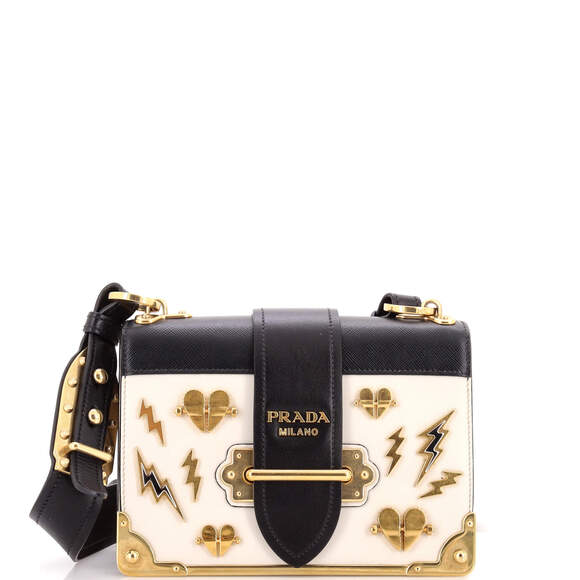 Prada Handbags - Prada Cahier Crossbody Bag Embellished #238731P19B